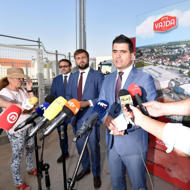 Tomislav Ćorić u Vajdi s predsjednikom Uprave Alanom Kajmovićem