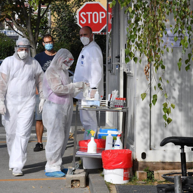 Testiranje na koronavirus / Ilustracija