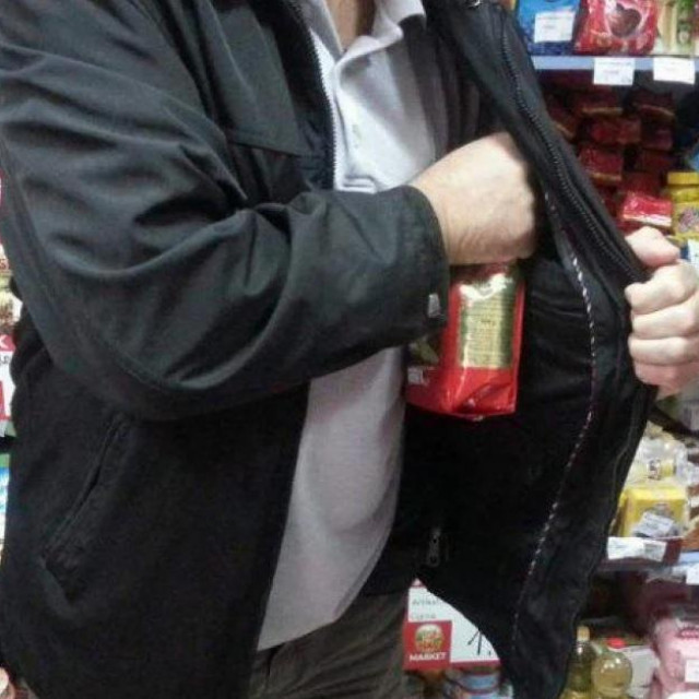 Lopov u akciji; ilustracija