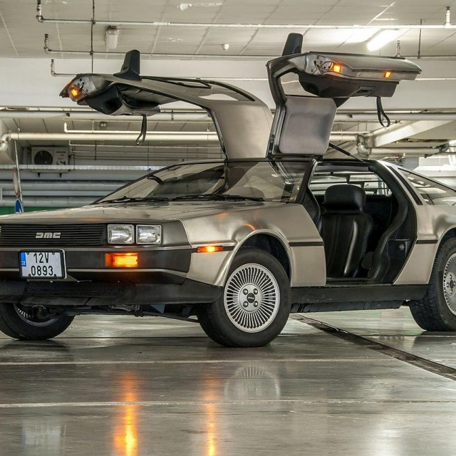 Kultni automobil DeLorean iz 'Povratka u budućnost'