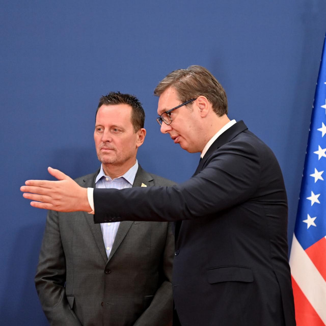 Richard Grenell i Aleksandar Vučić