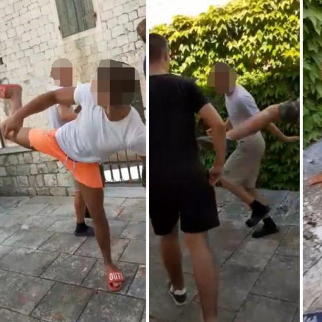 Snimka napada u Kaštelima