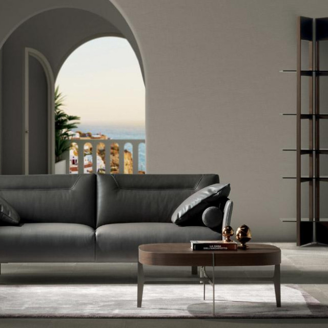 Model polica Plisse by Victor Vasilev, photo by Natuzzi, salon Natuzzi Zagreb, Buzin