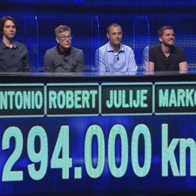 Antonio Mustahinić, Robert Lojpur, Julije Žigo i Marko Veizović