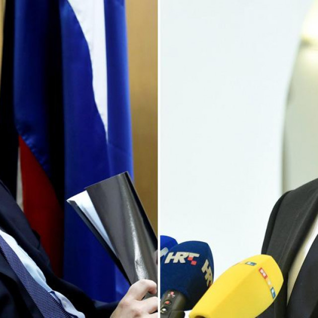 Andrej Plenković i Zoran Milanović