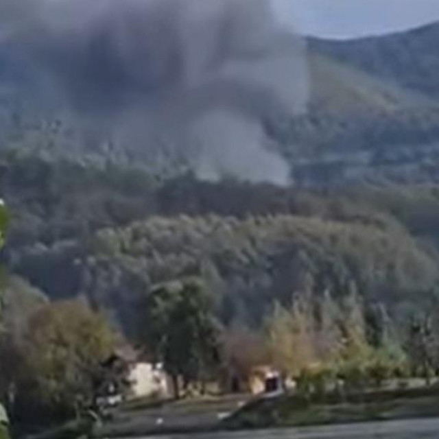 Zrakoplov Mig-21 Vojske Srbije srušio se na području sela Vrasina oko Malog Zvornika