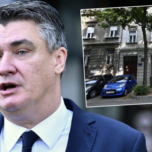 Predsjednik Zoran Milanović, zgrada u Slovenskoj ulici