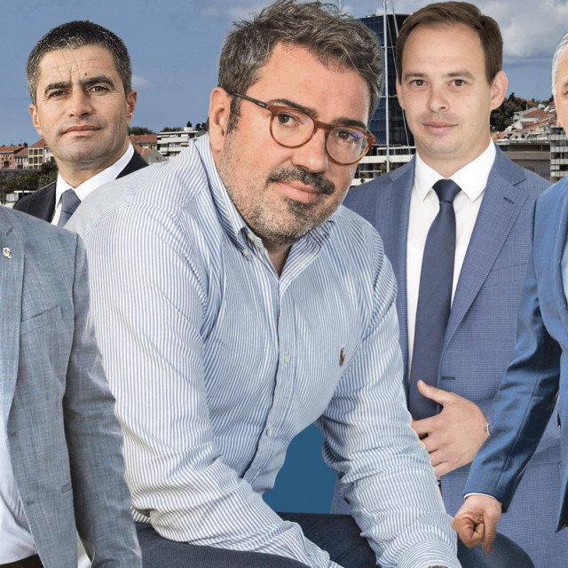 Petar Škorić, Vice Mihanović, Domagoj Maroević, Ante Mihanović i Andro Krstulović Opara