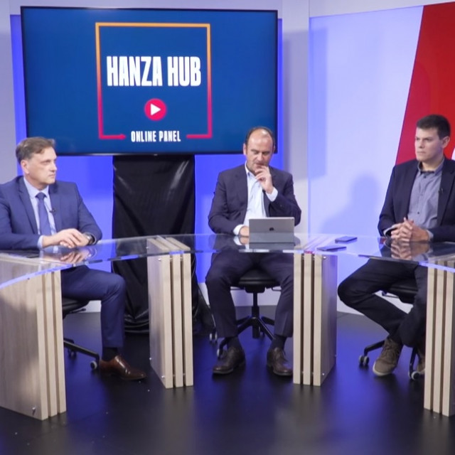 S lijeva na desno: Josip Aladrović, Anton Kliman, Marinko Došen, Vuk Vuković i Gojko Drljača