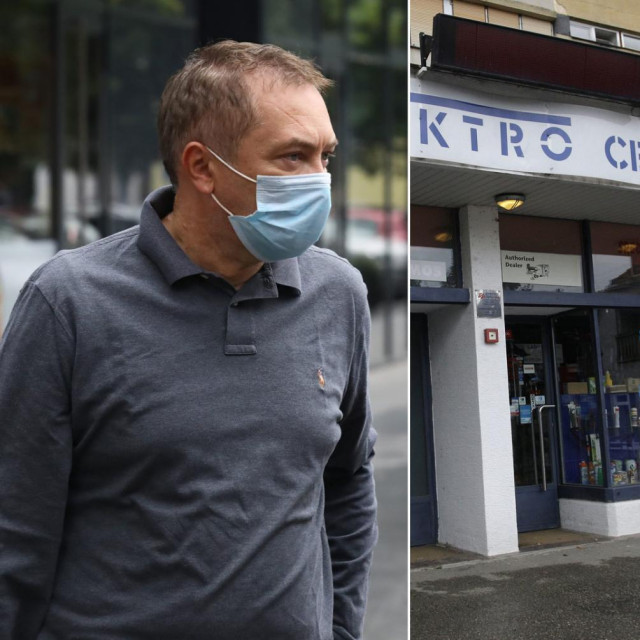 Dragan Kovačević, Elektrocentar Petek, Krešo Petek