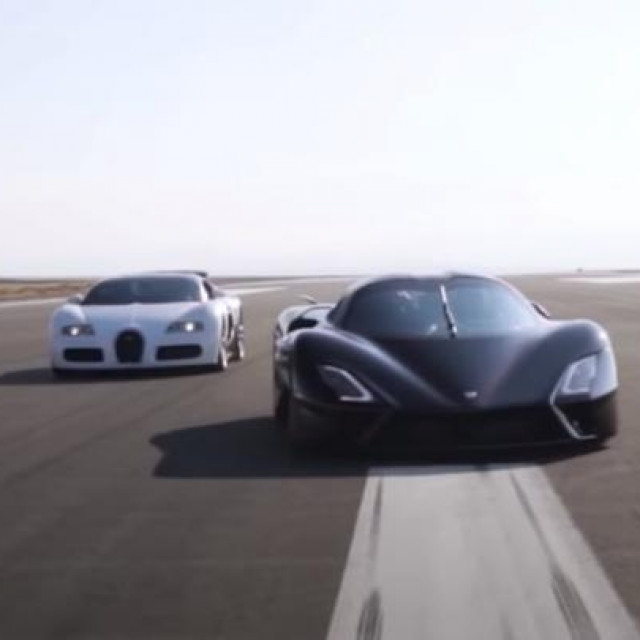 Tuatara vs. Veyron