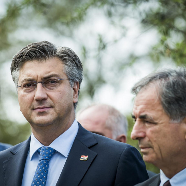 Andrej Plenković i Milorad Pupovac