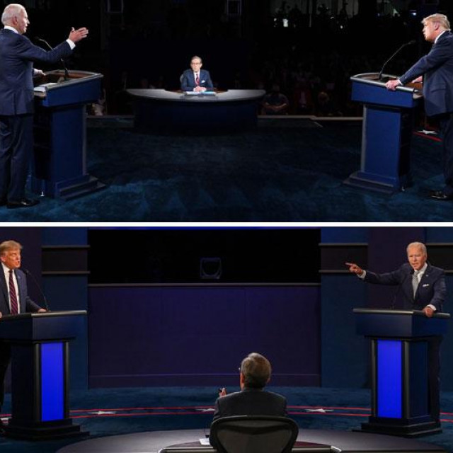 Predsjednička debata Joea Bidena i Donalda Trumpa