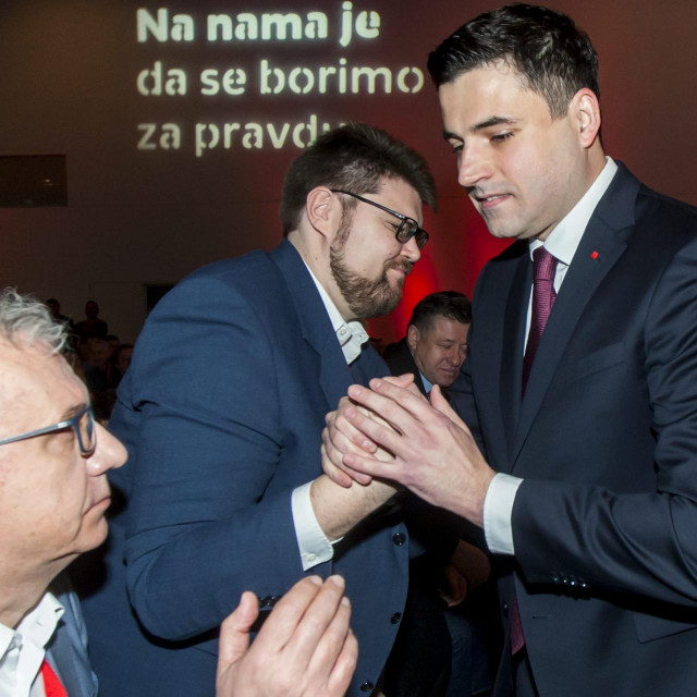 Rajko Ostojić, Peđa Grbin i Davor Bernardić