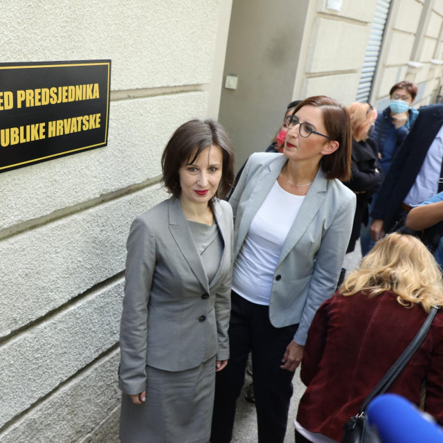 Dalija Orešković i Marijana Puljak