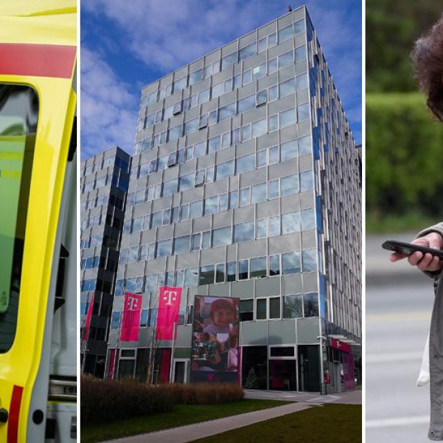 Vozilo Hitne, zgrada HT-a, ilustracija