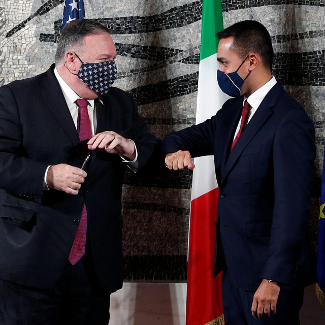 Mike Pompeo i Luigi Di Maio