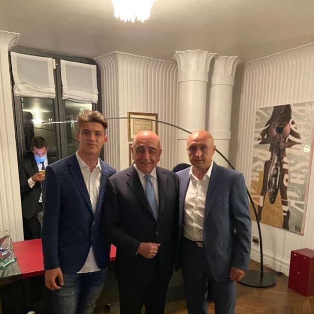 Marin, Galliani i menadžer Bičanić