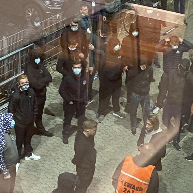 Prosvjed navijača u Kopenhagenu