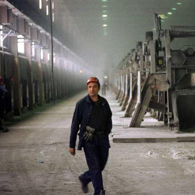 Detalj iz tvornice aluminija Mostar 