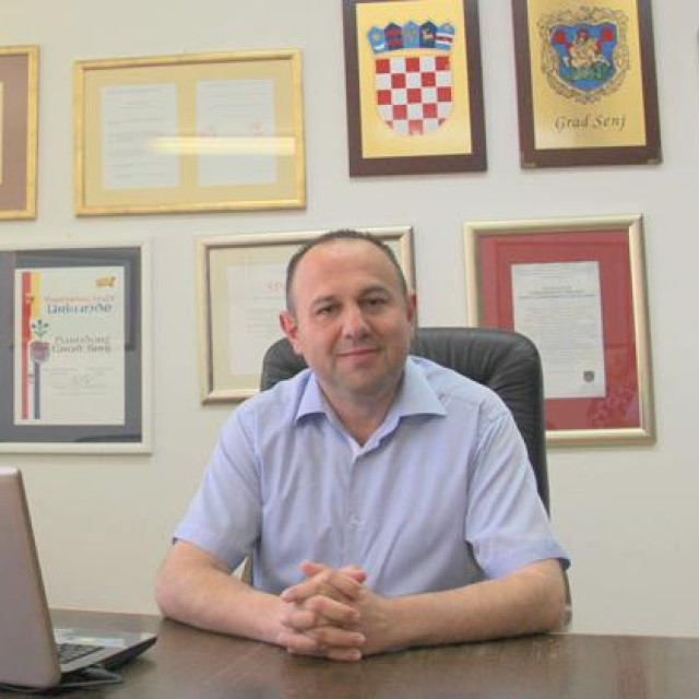 Sanjin Rukavina, gradonačelnik Senja
