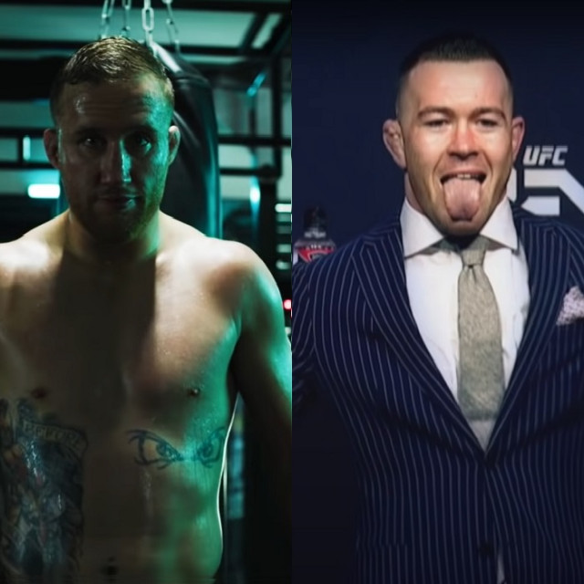 Justin Gaethje i Colby Covington