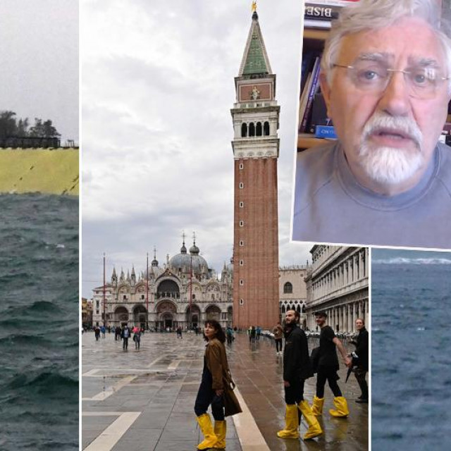 Pogon brana Mose, Trg svetog Marka u Veneciji i Inoslav Bešker