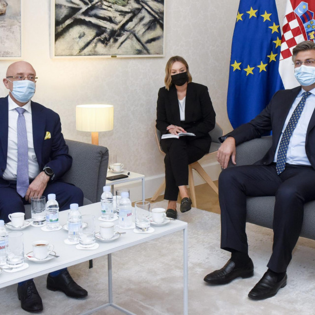 Oleksij Reznikov i Andrej Plenković