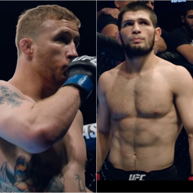 Justin Gaethje i Khabib Nurmagomedov