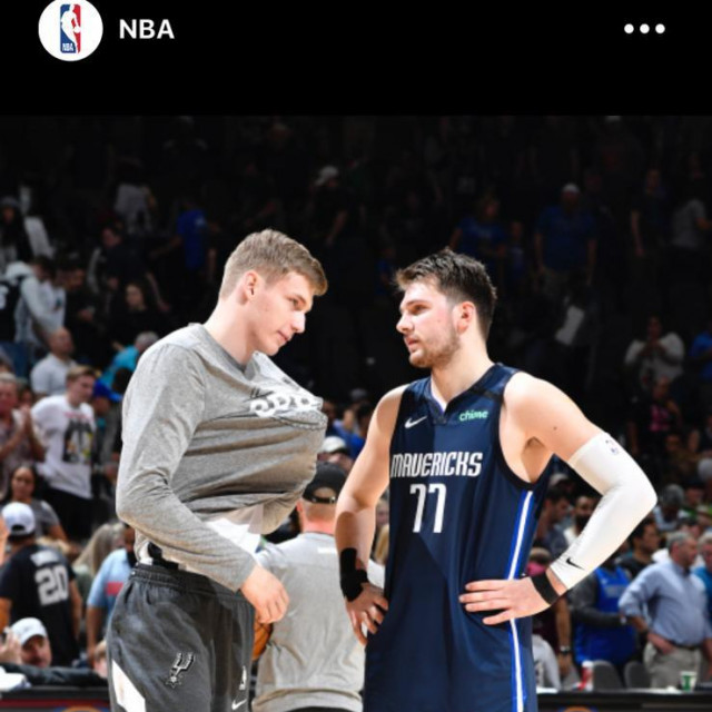 Luka Šamanić i Luka Dončić