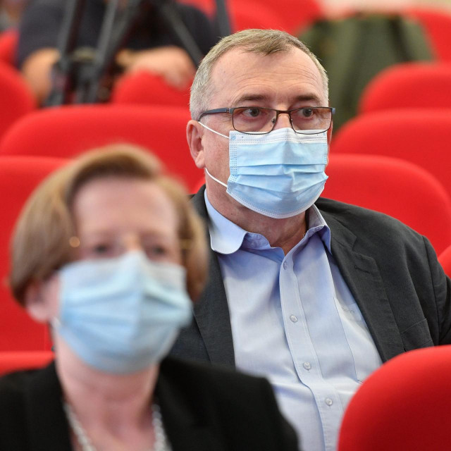 Alemka Markotić i Krunoslav Capak