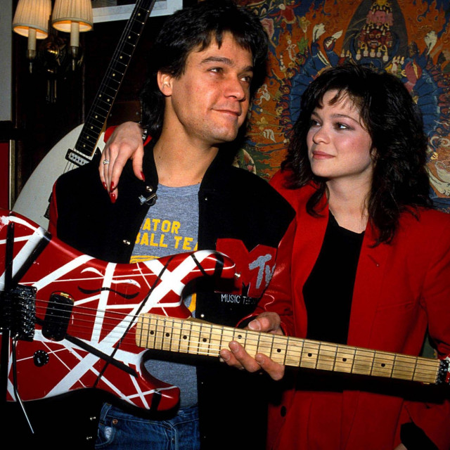 Eddie Van Halen i Valerie Bertinelli 1984.