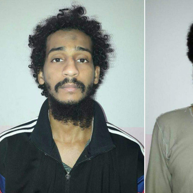 El Shafee el-Sheikh (lijevo) i Alexanda Kotey (desno)