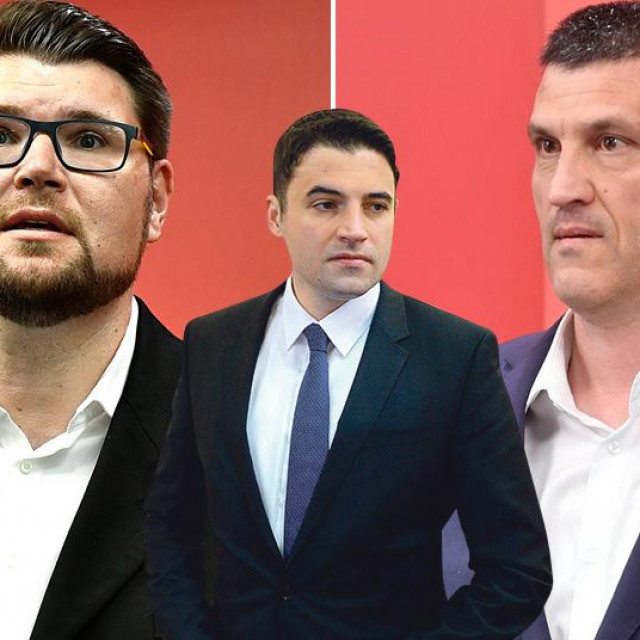 Peđa Grbin, Davor Bernardić i Nikša Vukas