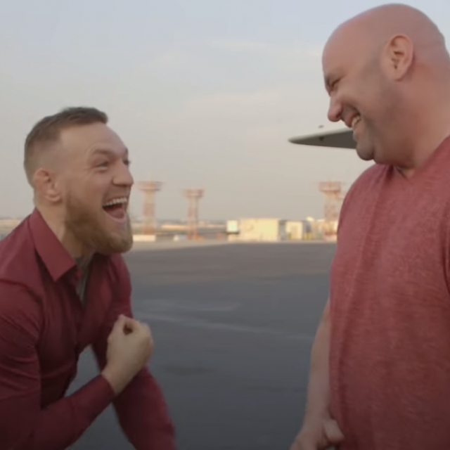Conor McGregor i Dana White