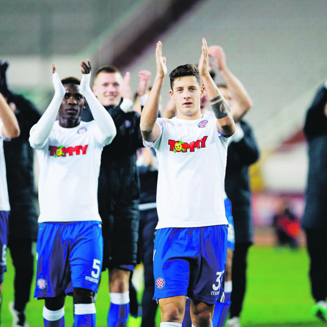 Domagoj Bradarić u dresu Hajduka