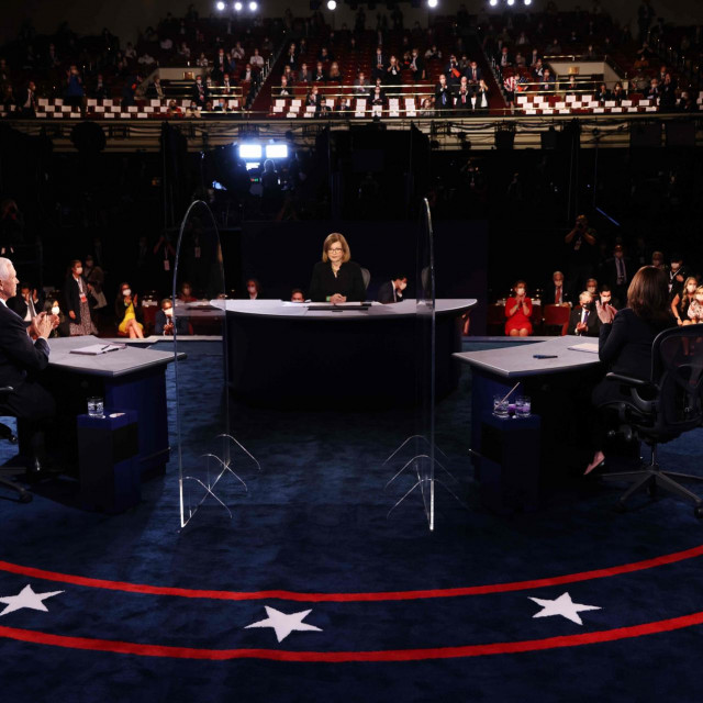 Mike Pence i Kamala Harris, debata