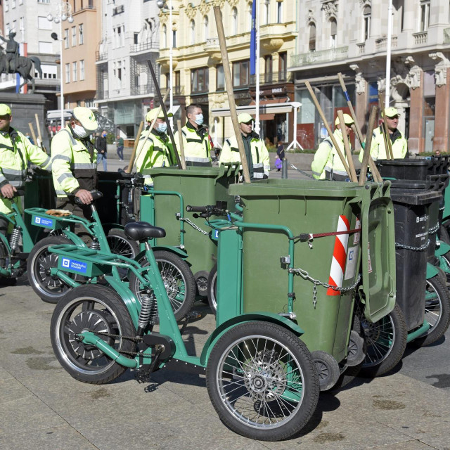 Nove električne trokolice Čistoće 