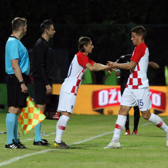 Luka Modrić i Mario Pasalić