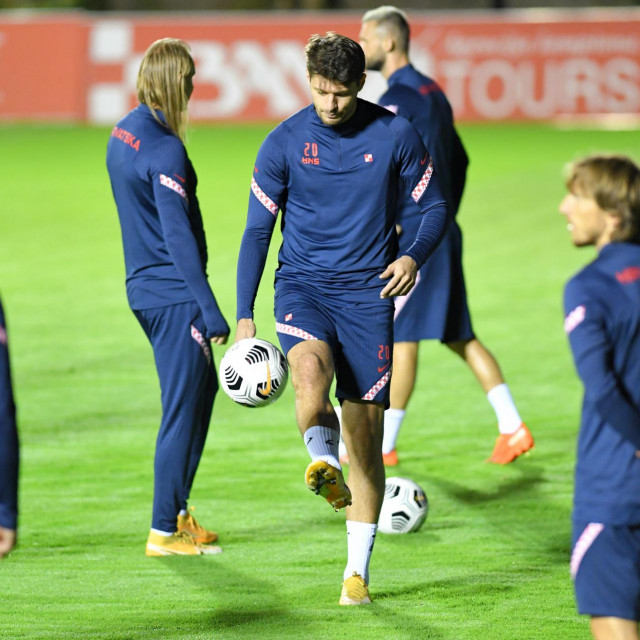 Petković na treningu reprezentacije