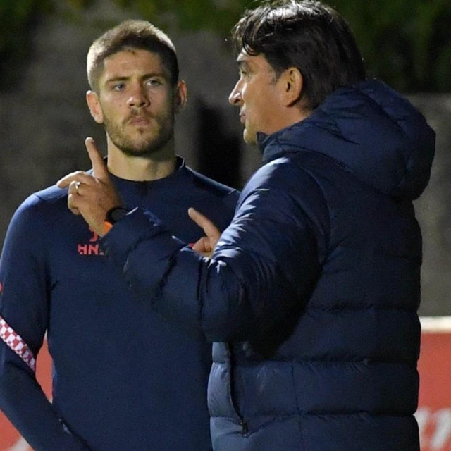 Zlatko Dalić i Andrej Kramarić