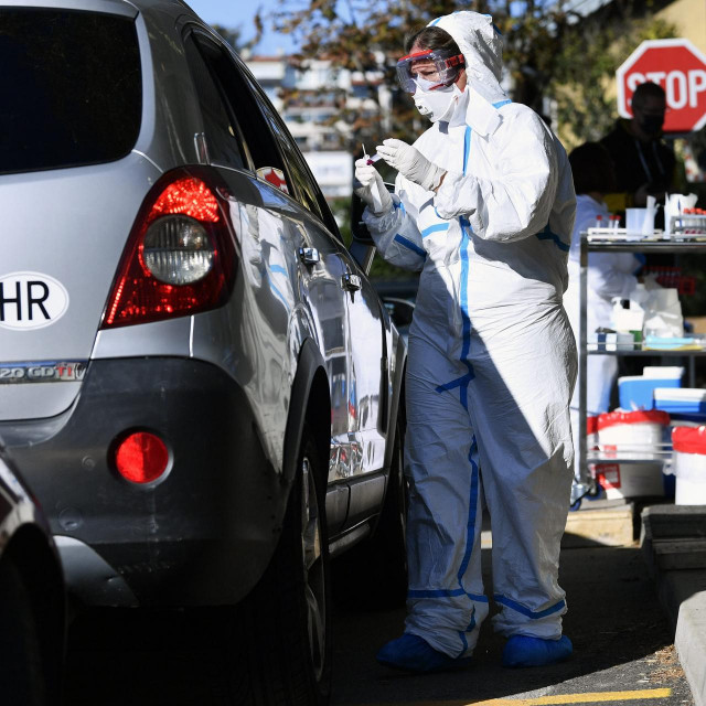 Testiranje na koronavirus / ilustracija