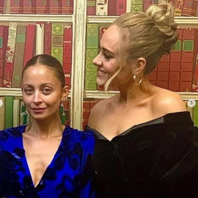 Adele i Nicole Richie