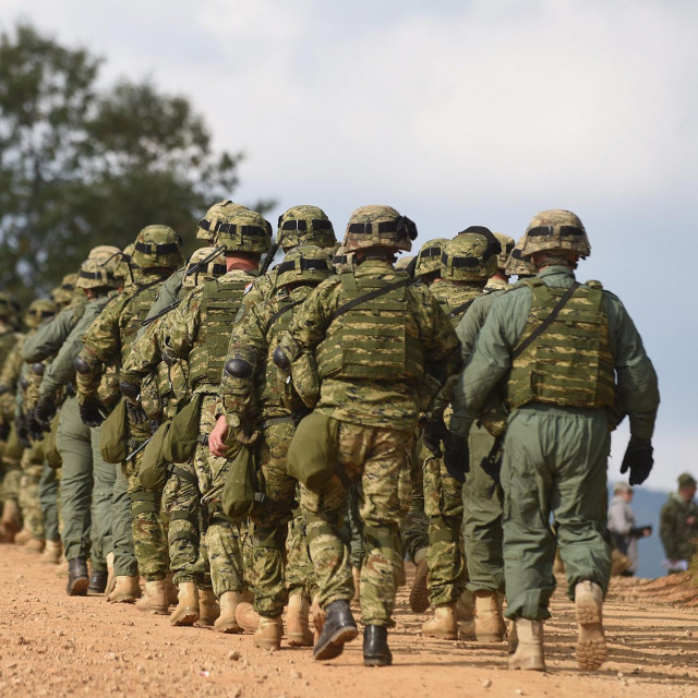 Hrvatski vojnici/Ilustracija