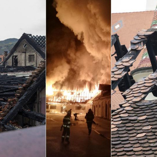 Požar u Mariji Bistrici