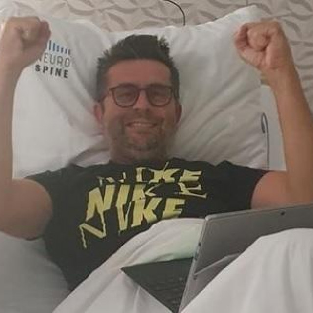 Nenad Bjelica iz bolničke postelje