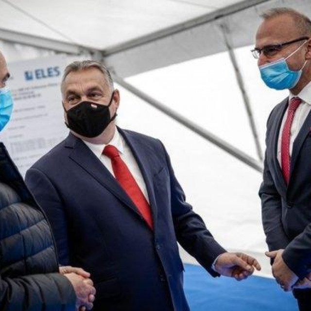 Janez Janša, Viktor Orban i Gordan Grlić Radman