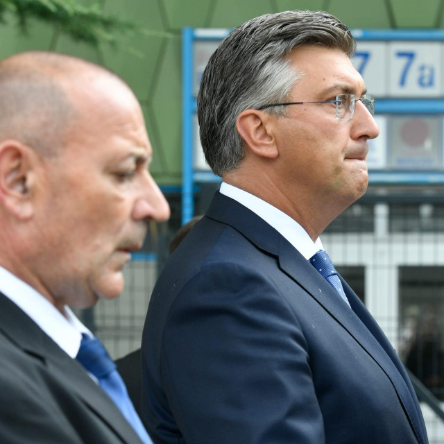 Tomo Medved i Andrej Plenković