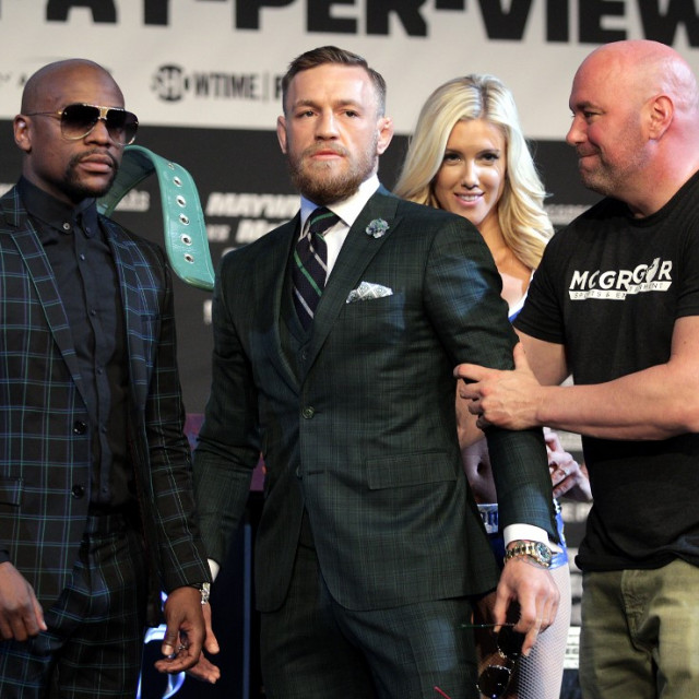 Conor McGregor i Dana White