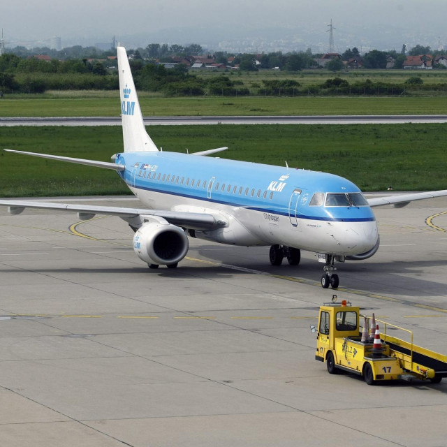 Zakoplov kompanije KLM 